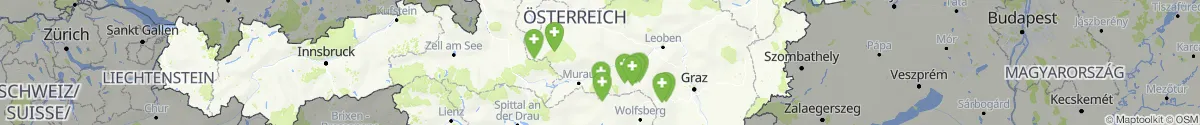 Map view for Pharmacy emergency services nearby Murau (Steiermark)